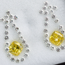 Canary Ice Earrings