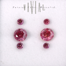 Purplish Pink Earrings